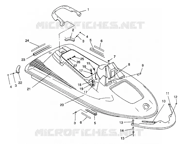 SCAFO   CORPO ASSEMBLY SL 750 / B934070 (4924752475001A)