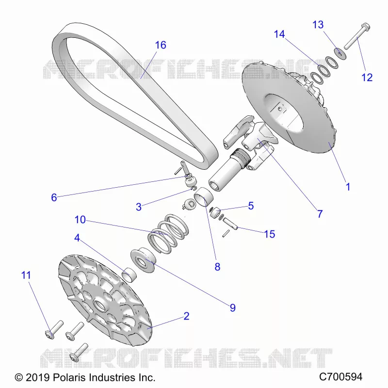 TRASMISSIONE, SECONDARY CLUTCH