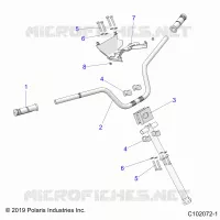 STEERING, MANUBRIO AND CLAMPS