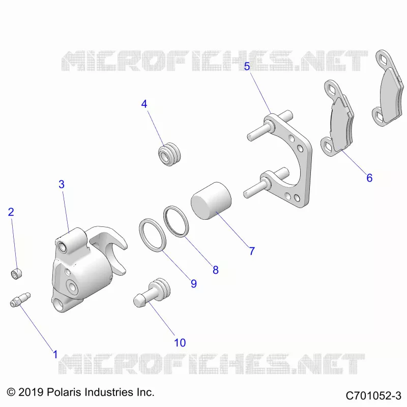 BRAKES, PINZA POSTERIORE