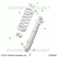 SOSPENSIONE POSTERIORE SHOCK MOUNTING