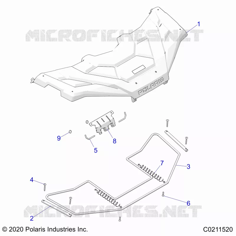 FRONT STORAGE BOX COVER