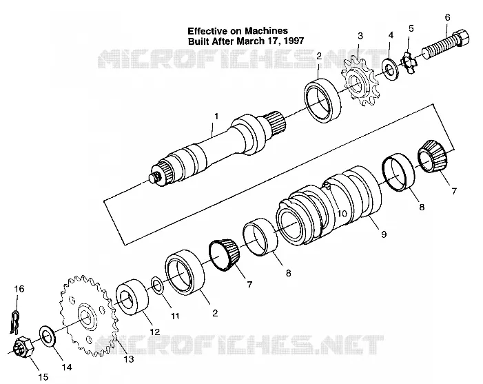 CENTRO TIGHTENER Magnum 4X4 W97AC42A, Swedish Magnum 4X4 S97AC42E and Norwe (4940834083B14A)