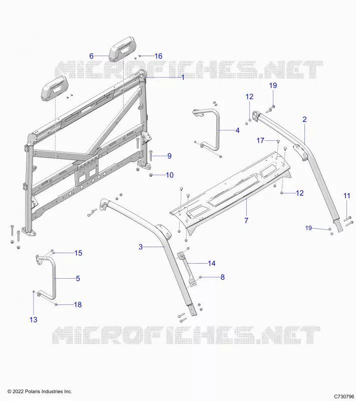 CHASSIS, CAB TELAIO