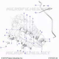 ENGINE, TRASMISSIONE MOUNTING & LONG BLOCK