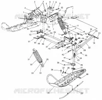 SOSPENSIONI ANTERIORI and SCIARE ULTRA SKS 0960578 and EURO ULTRA SKS E960578 (4931683168B003)
