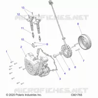 ELETTRICO, IGNITION SYSTEM, W/STATOR COVER