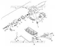 FRENO POSTERIORE MONTAGGIO Sport 400L W948540 (4927232723B014)