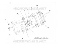 FRENO POSTERIORE CALIPER