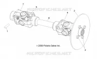 DRIVE TRAIN, REAR PROP ALBERO