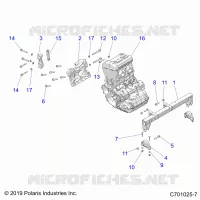 MOTORE, MOUNTING & LONG BLOCK