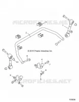 SOSPENSIONI ANTERIORI STABILIZER BAR- R18RGE99FM/EFB/SCM/SCB/SFM/CCM (700836)