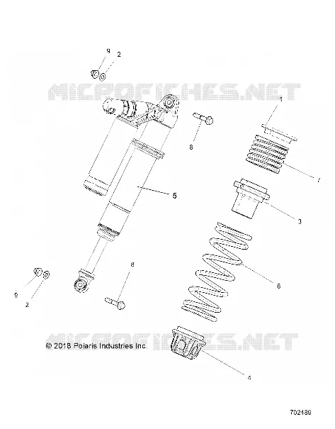 SOSPENSIONI ANTERIORI SHOCK MOUNTING