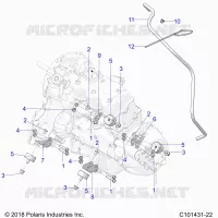 ENGINE, TRASMISSIONE MOUNTING & LONG BLOCK