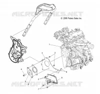 MOTORE, MOUNTING RH and FRONT