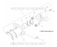 FRENO ANTERIORE CALIPER, EURO (FROM 11/6/15)