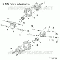 SUSPENSION, PORTAPACCHI POSTERIORE