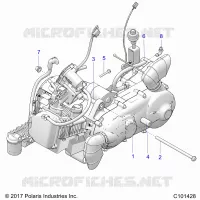 ENGINE, ENGINE AND TRASMISSIONE DI MONTAGGIO