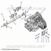 MOTORE, MOUNTING & LONG BLOCK