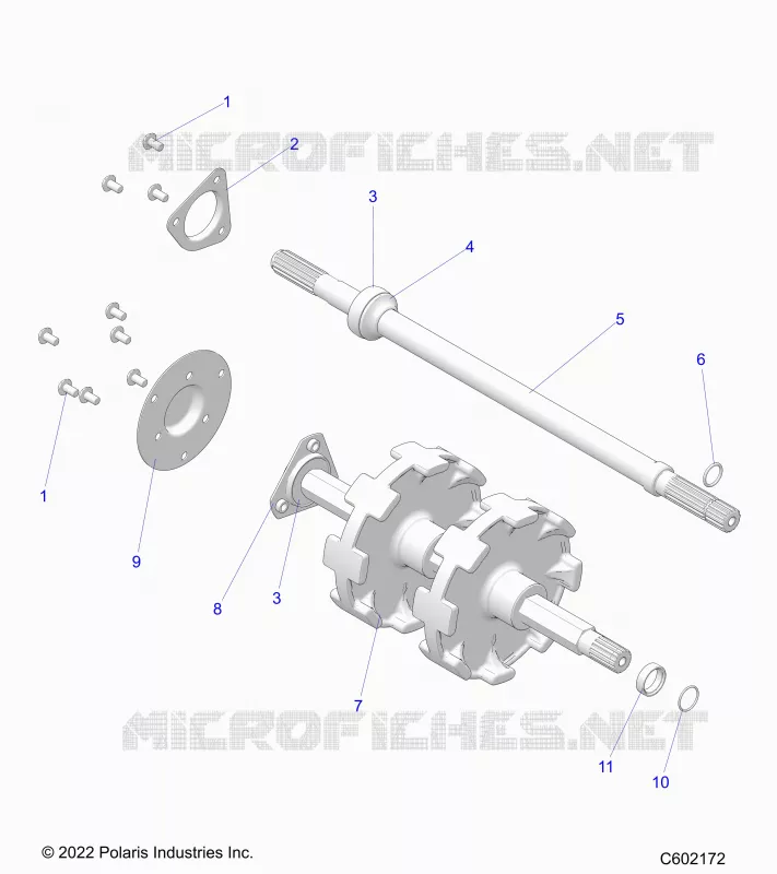 DRIVE TRAIN, JACKSHAFT AND ALBERO DI TRASMISSIONE