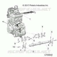 MOTORE, MOUNTING & LONG BLOCK