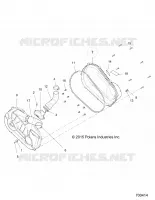 DRIVE TRAIN, COPERCHIO FRIZIONE AND DUCTING