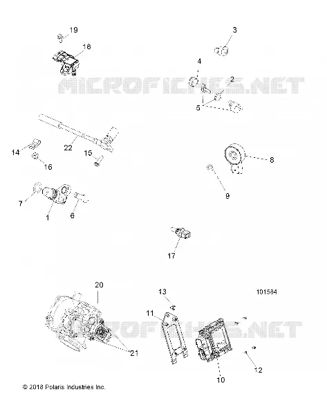 INTERRUTTORI, SENSORS AND ECM