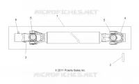 DRIVE TRAIN, FRONT PROP ALBERO