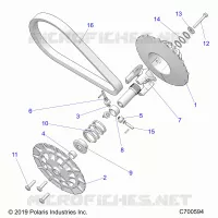 TRASMISSIONE, CLUTCH, SECONDARY