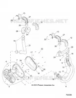 TRASMISSIONE, CLUTCH COVER AND DUCTING