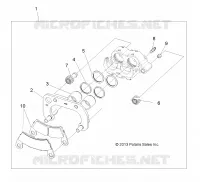 BRAKES, PINZA FRENO ANTERIORE