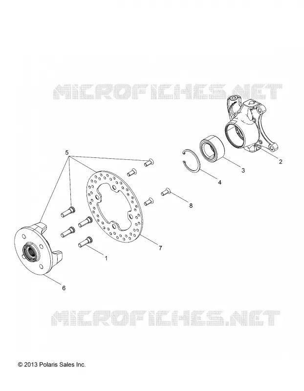 SOSPENSIONI ANTERIORI HUBS, DISKS and KNUCKLES
