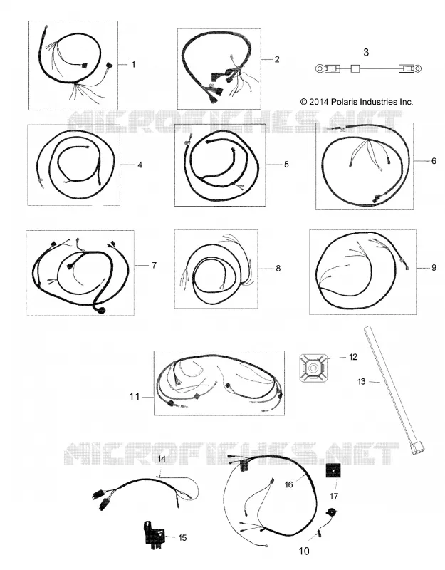 ELETTRICO, WIRE HARNESSES 1