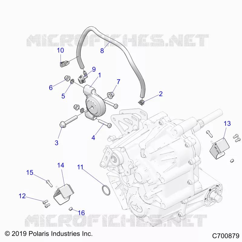 TRASMISSIONE, MAIN GEARCASE MOUNTING