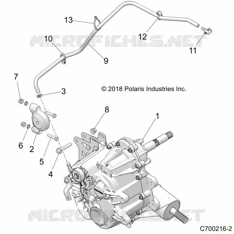 DRIVE TRAIN, MAIN SCATOLA INGRANAGGI MONTAGGIO