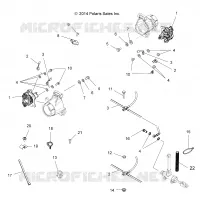 BRAKES, FRENO POSTERIORE LINES