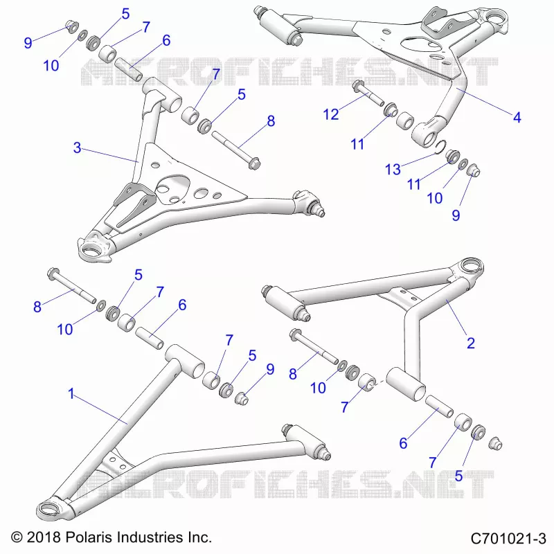 SOSPENSIONI ANTERIORI CONTROL ARMS