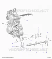 MOTORE, MOUNTING & LONG BLOCK