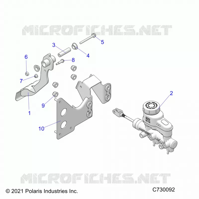 BRAKES, PEDAL AND CILINDRO PRINCIPALE