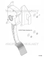 ENGINE, ACCELERATORE PEDALE