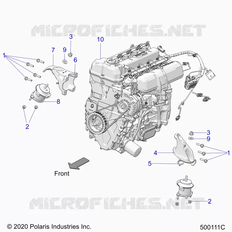 MOTORE, MOUNTING