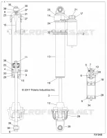 SUSPENSION, SHOCK ANTERIORE INTERNALS