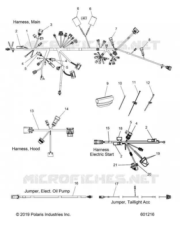 ELETTRICO, WIRE HARNESS