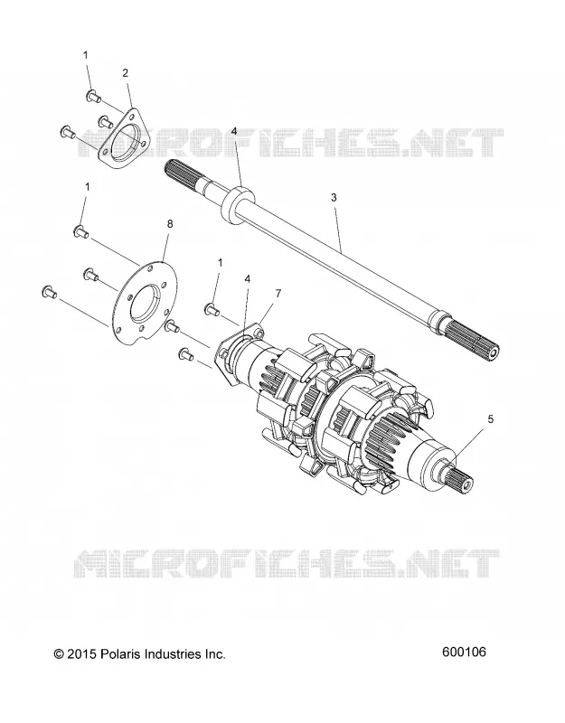 DRIVE TRAIN, JACKSHAFT AND ALBERO DI TRASMISSIONE