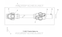 TRASMISSIONE, FRONT PROP ALBERO