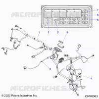 ELETTRICO, WIRE HARNESS, CHASSIS