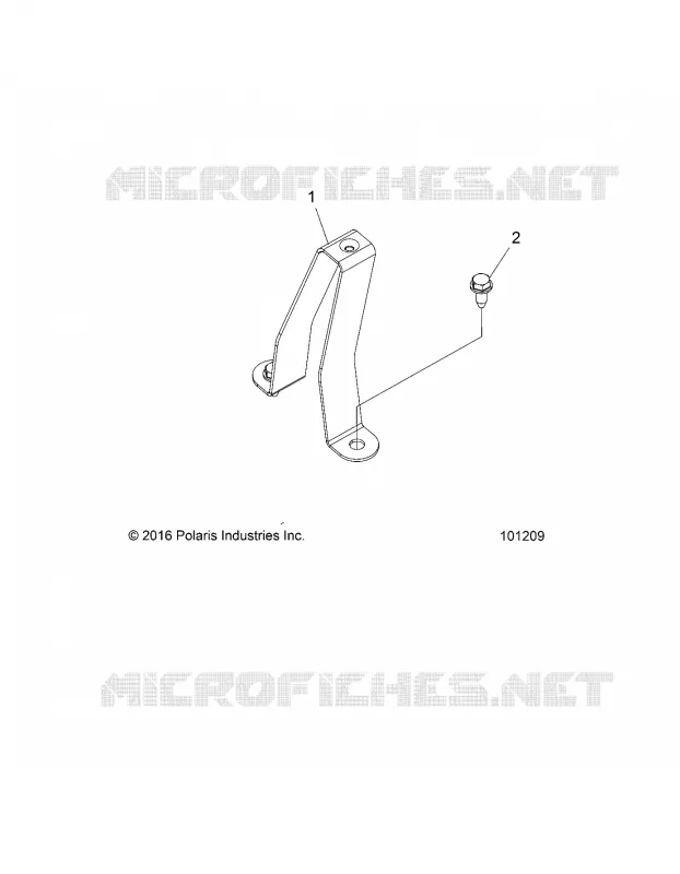 TELAIO, FUEL TANK SUPPORT BRACKET
