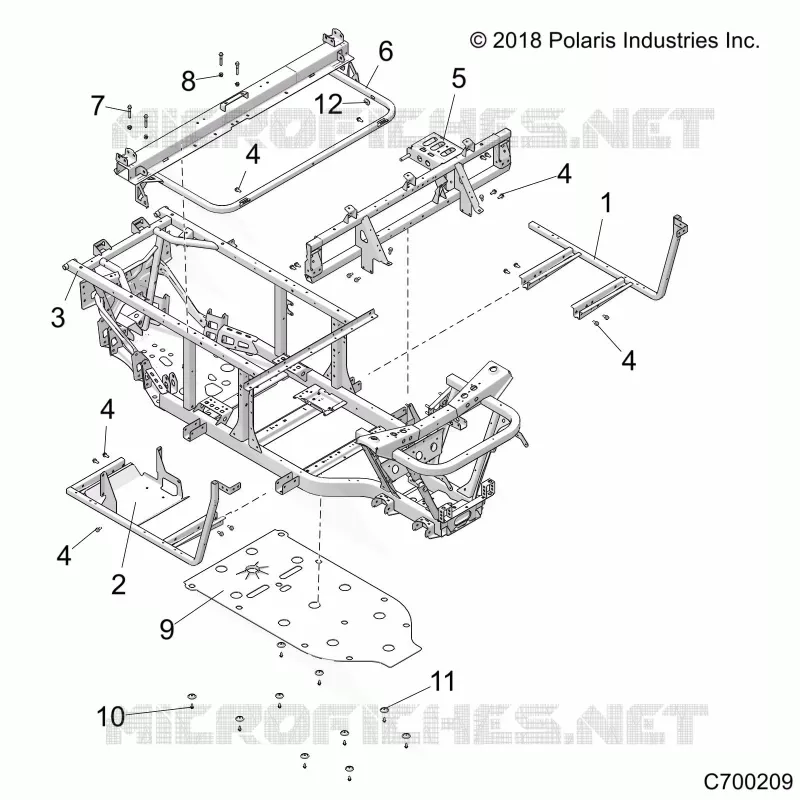 CHASSIS, TELAIO