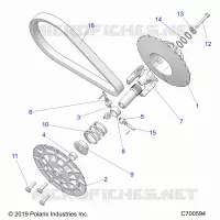 TRASMISSIONE, SECONDARY CLUTCH