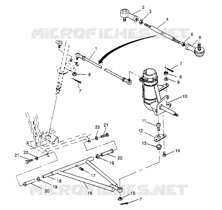 TIMONE/A-ARM Trail Boss W948527 (4926822682B005)